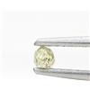 NATURAL ROSE CUT DIAMONDS Loose Vero Diamante Naturale 0.10tcw Verde Luccicante Taglio Briolette Croce