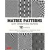 Tuttle Studio Matrix Patterns Gift Wrapping Papers - 12 sheets (Tascabile)