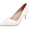 Lizoleor Scarpe Donna Punta Senza Chiusura Sposa Matrimonio Vestito
