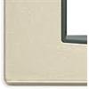 VIMAR Placca Vimar Eikon Classic 4 Moduli Champagne Metal