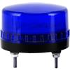 Generic 12V 24V 220V LED lampeggiante allarme luce, blu 12V silenzioso | Modalità sonora o silenziosa da 90 dB, impermeabile IP54, antipolvere, luminosità, fabbrica, sistemi di cancelli, magazzino