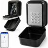 UtaUla Cassaforte con codice numerico, cassaforte intelligente con Bluetooth, app TTLock e codice PIN, lega di zinco ad alta resistenza, resistente alle intemperie, per casa, ufficio e noleggio