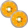 HobbyPower24 Disco da taglio diamantato di alta qualità, 115 mm o 125 mm x 22,23 mm, extra sottile, 1,2 mm, per smerigliatrice angolare, Flex piastrelle, piastrelle, ceramica, marmo, granito, gres porcellanato