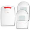 Orno Rilevatore di passaggio wireless con 2 sensori PIR, portata 120 m, volume 90 dB, area di rilevamento 8 m, angolo di rilevamento 75°, montaggio a parete, per uso interno ed esterno