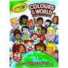 Crayola Colours of the World - Album Attività & Coloring, 48 Pagine da Colorare e di Attività Didattiche, 25-0717