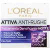 L'oréal Paris Attiva Anti Rughe 55+ Crema Viso Notte Densificante 50ml