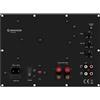 MONACOR SAM-300D, Moduli attivi di Subwoofer, per l'era digitale, nero, classe D