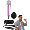 Generic Microfono Mini Per Smartphone - Microfono Per, Vlogging E Registrazione Portatile | Microfono Per Telefono Ultra Compatto Per Video Creativi, Registratore Audio Per Podcast E Karaoke, Microfono M
