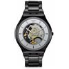 Swatch SS07B113G TRAIN THE HANDS Orologio, Nero, Tipo di bracciale