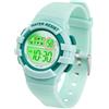 DTKID Orologio Digitale Bambino LED a 7 Colori, Orologio Bambino con Sveglia, Timer, Datario, Impermeabile Orologi per Bambini Sportivo da Esterno, per Ragazzi Ragazze e Adolescenti