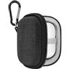 Geekria Shield Earbuds Case compatibile con Apple AirPods 3ª generazione, SAMSUNG Galaxy Buds Pro e Google Pixel Buds Pro, custodia rigida da viaggio con moschettone (grigio scuro)