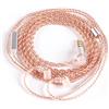 Yinyoo Cavo di ricambio per cuffie QDC a 2 pin 3,5 mm KBEAR KBX4860 Cavo monitor auricolare a 4 fili in rame puro con microfono CRA/C12/NRA/C10 PRO/CA16 (microfono QDC 3,5 mm incluso)
