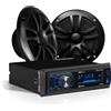 BOSS Audio Systems Pacchetto Boss Audio MCBK634B. 6 Con altavoces MR634UAB, 2-MR6B y amp; Antena MRANT10 -