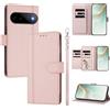 LIAOCY Custodia a Libro Portafoglio per Google Pixel 11 / Pixel 11 Pro, Pelle PU con Fibbia Magnetica [9 Scomparti per Carte], Cover Business Antiurto con Supporto, Pink.