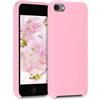 kwmobile Back-cover compatibile con Apple iPod Touch 6G / 7G (6a e 7a generazione) Back Cover Soft Case gommata in morbido silicone TPU - rosa chiaro
