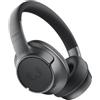 Fresh 'n Rebel Clam Fuse 2 Cuffie Bluetooth Wireless con Noise Cancelling, Microfoni, 80h di Autonomia, Meno Rumore, Chiamate Nitide, Personalizza via App, Ascolto anche con Cavo USB-C (Storm Grey)