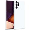 MyGadget Cover per Samsung Galaxy Note 20 Ultra - Custodia in Silicone Morbido a Doppio Strato - Case con Protezione Fotocamera & Fodera Interna Antigraffio - Bianco