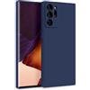 MyGadget Cover per Samsung Galaxy Note 20 Ultra - Custodia in Silicone Morbido a Doppio Strato - Case con Protezione Fotocamera & Fodera Interna Antigraffio - Blu scuro