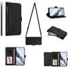 GoodcAcy Cover per Samsung Galaxy J530/J5 2017 Portafoglio Pelle PU Design Flip Folio Magnetico con Slot per Carte, Funzione Cavalletto Custodia Protettiva Case con Laccio Tracolla,Nero