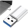 Generic Adattatore USB C, adattatore da USB a USB C, convertitori di cavi di ricarica, adattatore portatile da USB a USB C, compatibile con laptop, convertitore di caricabatterie da femmina a maschio di tipo