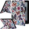 ZhaoCo Custodia per 6,8'' Kindle Paperwhite 11ª Generazione 2021 e Kindle Paperwhite Signature Edition E-Reader Auto Sveglia/Sonno, Visualizzazione Verticale e Orizzontale - Farfalla