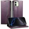 LIAOCY Custodia Business per Xiaomi Redmi Note 17 Pro Max, Cover Wallet Flip in PU Pelle [Chiusura Magnetica], Cover Resistente alle Cadute con Supporto, Purple.