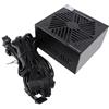 Asixxsix Alimentatore da 600 W PSU ATX 80+ Certificato Bronzo Guida Singola da 12 V Gestione Termica Intelligente con Ventola Silenziosa da 120 Mm per PC da Gioco GPU Ad Alte Prestazioni,