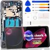 SRJTEK per Xiaomi Black Shark 4 Schermo LCD Shark PRS-H0 Sostituzione dello Schermo per Xiaomi Black Shark 4 PRO Display Touch Digitizer Assembly Kit Parti di Riparazione (TFT Sliver con Telaio)