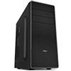 NOX XTREME PRODUCTS NXCBAYRX - Custodia per computer ATX e Micro ATX, USB 3.0, finitura in rete metallica frontale, spazio fino a 3 ventole, 4 dischi rigidi e grafica fino a 370 mm, nero