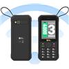 AGM M11 - Telefono cellulare robusto con tasti 4G, senza contratto, Wi-Fi | Ideale per cantieri e campeggio, batteria esterna da 4000 mAh, cavo USB-C integrato, IP69K, app cloud, Dual SIM