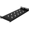 EXTRALINK Extralnik Ripiano da 10 pollici 1U, profondità 140 mm - Ripiano Rack stabile per Armadio di Rete, perforato, capacità di carico 10 kg, compatibile con Armadi Server 10, set di montaggio incluso, nero