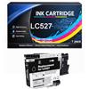 BSD Tech Toner Cartuccia d'inchiostro LC527 compatibile per Brother LC 527 LC527 | per stampanti MFC-J4350DW MFC-J4550DW MFC-J6760DW MFC-J6960DW,Black-1pack