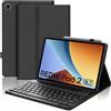 IVEOPPE Cover Tastiera per Xiaomi Redmi Pad 2 9.7 Pollici 2026 | Magnetico Staccabile Cover Keyboard , Italiano QWERTY, Custodia Tastiera Senza Fili Bluetooth con Portapenna, Nero