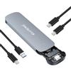 ELUTENG Alloggiamento SSD SATA M.2 NVMe, adattatore esterno USB 3.2 Gen 2