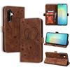 CASAFUNY Custodia per Samsung Galaxy A26 5G, Cover in Pelle Protettiva Portafoglio Magnetica Flip Case Libro per Samsung A26 5G, rosso