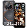 Blackview FORT 2 Rugged Smartphone Android 15, 24GB+256GB/2TB Telefono AI