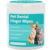 Kiuiom Zampalife Salviette Dentali, Nuovo Salviette Denti Zampalife per Cani e Gatti - Aiutano a Pulire I Denti, Freschezza Dell'alito Senza Bisogno Spazzolino Riduce Tartaro E Rinfresca L'alito,Delica (1PC)