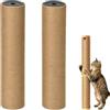 Naapesi Tiragraffi da Parete per Gatti in Legno, Colonna Tiragraffi Verticale | Giocattolo Robusto per Gatti Grandi e Piccoli, Protezione per Mobili, per Interni, 86.3 x 8 cm
