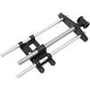 Madelynn Morsa per legno da 25,4 cm, morsetto da tavolo, morsa da falegname | Morsa in legno, apertura da 3 cm, asta di guida da 50 cm, per banco da lavoro, trapano, fresatrice