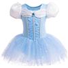 Lito Angels Vestito Tutù Ballerina Principessa per Bambina | Costume da balletto e danza classica, varianti solo vestito o con accessori