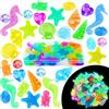 MARFOREVER 54 giocattoli da immersione per bambini, con pietre preziose luminose, colorate, per piscina, piscina, feste in piscina, giocattoli acquatici, per ragazze e ragazzi