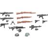 BricksStuff BrickArms Tedesco Set di Armi V2, Custom Arma, per Le Figure Lego®