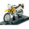 Generisch Welly 12844 - Modellino di moto compatibile con Suzuki DR-Z400S DR-Z 400, scala 1:18, 1/18, in metallo