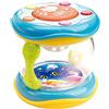 WEofferwhatYOUwant Tamburo Musicale per Bambini - Giocattolo Educativo con Luci LED, Suoni Oceano, Ninna Nanna e Modalità Interattive - Portatile, Sicuro e con Batterie Incluse - 8x10 cm - 6 Mesi+