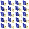 LINSYRC 10Sets Adattatore di Connettore Batteria EC5 Spina a Banana Maschio e Femmina 5.0MM per RC Lipo Batteria (EC5)