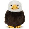 Uni-Toys - Aquila calva neonato - 17 cm (altezza) - Uccello di peluche, aquila - peluche