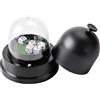 Generic Dices Cup Dices Tray Automatic Dices Roller Cup con 5 dadi & copertura elettronica dadi Roller Cup Party Roller automatico Roller Roller automatico (nero)