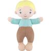 GAGAKU Bambola in morbido tessuto da 23 cm, per bambine dai 0 mesi, lavabile in lavatrice, senza piccoli pezzi, regalo per il 1° compleanno e Natale, Noah