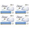 Dove Sapone Gentle Peeling Soap Bar (4 x 90 g)