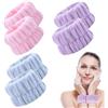 HABNI 3 Paia Fasce Per Il Lavaggio Del Viso Asciugamani Da Polso In Microfibra Fasces Lavaggio Della Spa Fasce Per Lavaggios Del Visos Fascia Assorbente Per Lavaggios Del Viso Donne E Ragazze